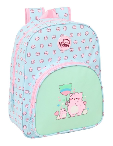 MOCHILA INFANTIL ADAPT.CARRO PEMBE "THE PINK CAT" Mochila...
