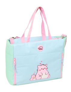 BOLSO CON BOLSILLO PARA PORTATIL 14,1'' PEMBE "THE PINK C...
