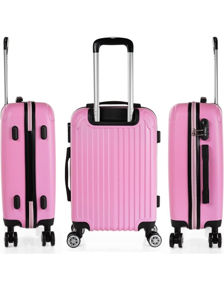 Maleta Cabina Sevron Itaca Rosa