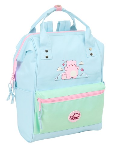 MOCHILA CON ASAS PARA PORTATIL 13" PEMBE "THE PINK CAT" M...