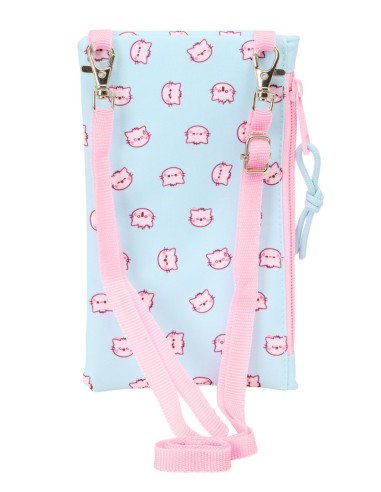 MONEDERO PORTAMOVIL PEMBE "THE PINK CAT" Bolsos Infantile...