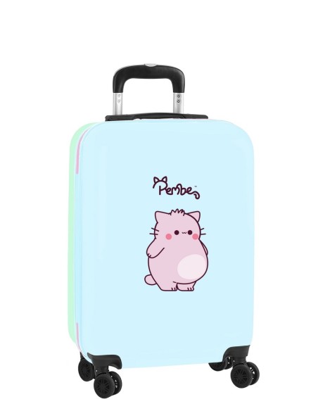 TROLLEY CABINA 20" PEMBE "THE PINK CAT" Maletas Infantile...