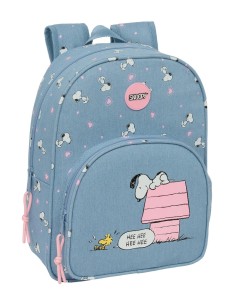 MOCHILA INFANTIL ADAPT.CARRO SNOOPY Mochilas Escolares | ...