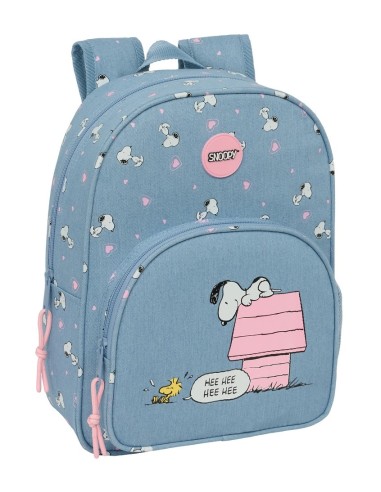 MOCHILA INFANTIL ADAPT.CARRO SNOOPY Mochilas Escolares | ...