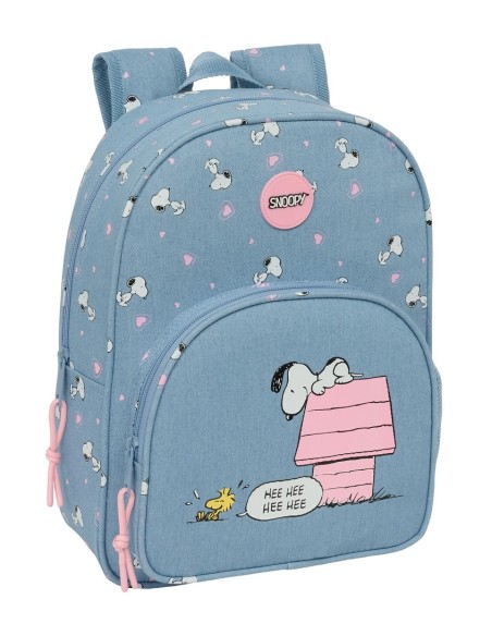 MOCHILA INFANTIL ADAPT.CARRO SNOOPY Mochilas Escolares | ...