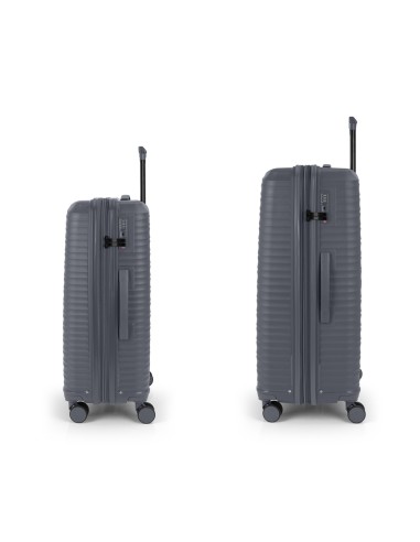 Set 2 Maletas M-L Gabol Bridge Gris