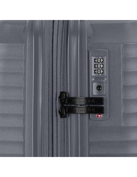 Set 2 Maletas M-L Gabol Bridge Gris