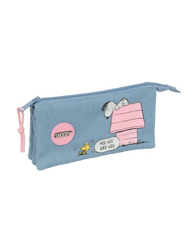 PORTATODO TRIPLE SNOOPY Portatodo Estuche | Fraber