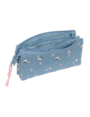 PORTATODO TRIPLE SNOOPY Portatodo Estuche | Fraber