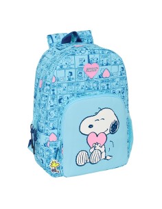 MOCHILA ADAPT.CARRO SNOOPY "LOVE" Mochilas Escolares | Fr...