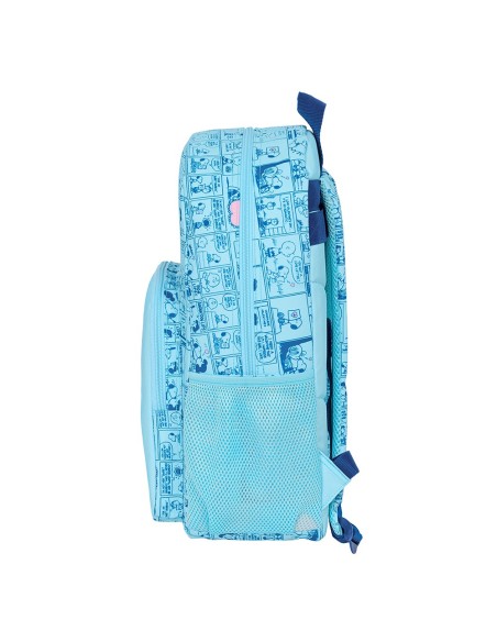 MOCHILA ADAPT.CARRO SNOOPY "LOVE" Mochilas Escolares | Fr...