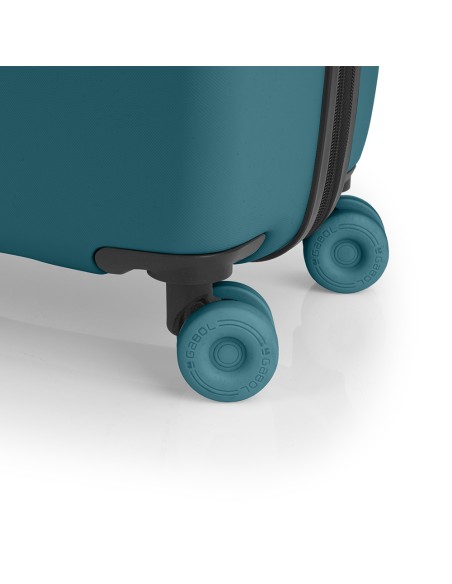 Maleta Trolley Grande Gabol Pacific Turquesa Maletas Gran...