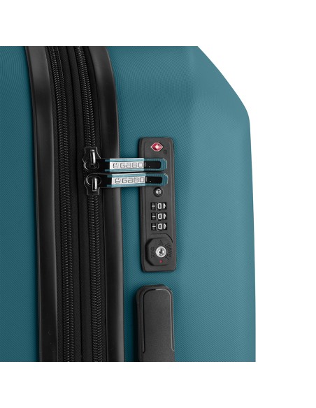 Maleta Trolley Grande Gabol Pacific Turquesa Maletas Gran...