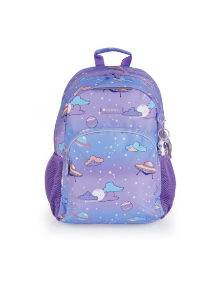 Mochila Escolar Adaptable Gabol Cosmos