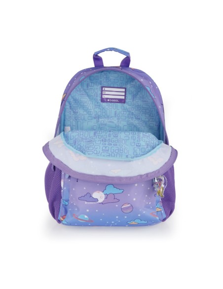 Mochila Escolar Adaptable Gabol Cosmos