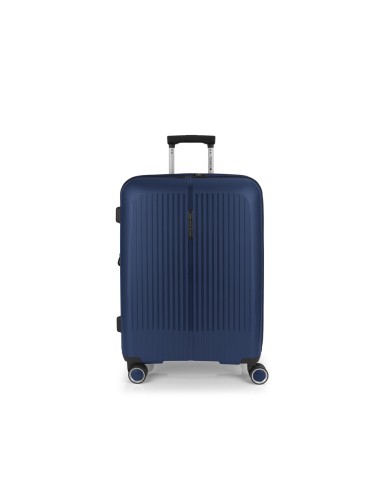 Maleta Trolley Mediano Gabol Brooklyn Azul Maletas Median...