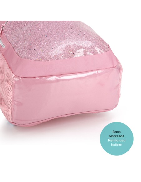 Mochila Escolar Adaptable Gabol Glam