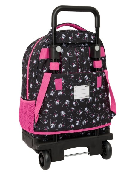 MOCHILA GDE. C/RUEDAS COMPACT EXTRAIBLE KUROMI Nuevos Pro...