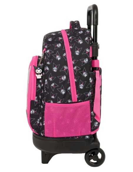 MOCHILA GDE. C/RUEDAS COMPACT EXTRAIBLE KUROMI Nuevos Pro...