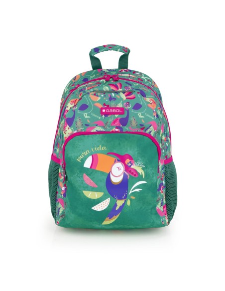 Mochila Escolar Adaptable Gabol Vida Mochilas Escolares |...