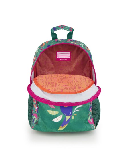 Mochila Escolar Adaptable Gabol Vida Mochilas Escolares |...