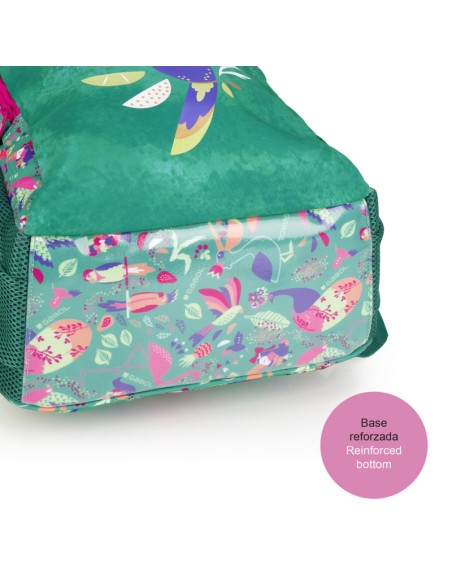 Mochila Escolar Adaptable Gabol Vida Mochilas Escolares |...