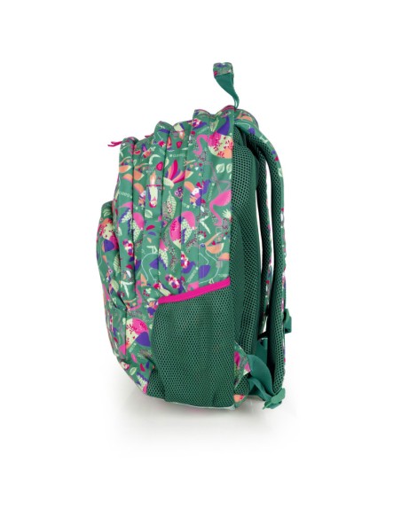 Mochila Tres Compartimentos Escolar Gabol Vida Mochilas E...