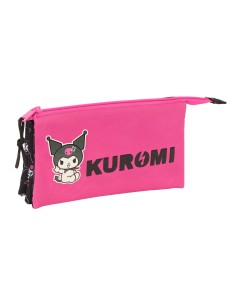 PORTATODO TRIPLE KUROMI Portatodo Estuche | Fraber
