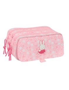 PORTATODO TRIPLE BIG MIFFY "FLORES" Portatodo Estuche | F...