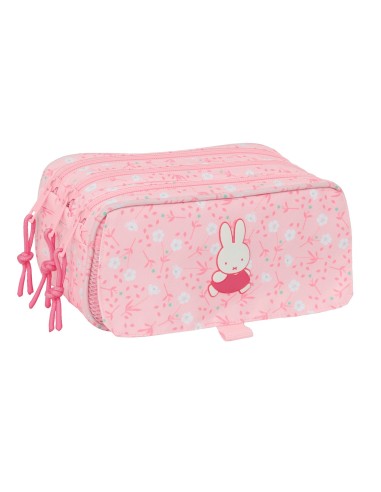 PORTATODO TRIPLE BIG MIFFY "FLORES" Portatodo Estuche | F...