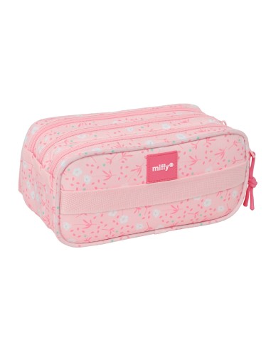 PORTATODO TRIPLE BIG MIFFY "FLORES" Portatodo Estuche | F...