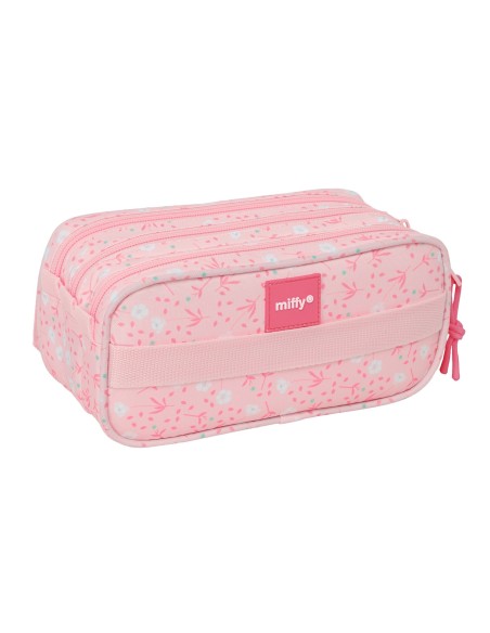 PORTATODO TRIPLE BIG MIFFY "FLORES" Portatodo Estuche | F...
