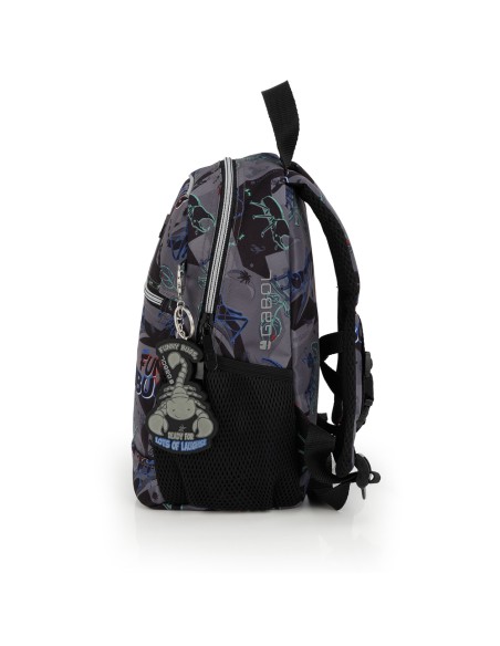 Mochila Pequeña Gabol Bugs Negro Mochilas Guardería | Fraber