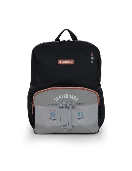 Mochila Infantil Gabol Trick Gris Mochilas Pequeñas | Fraber