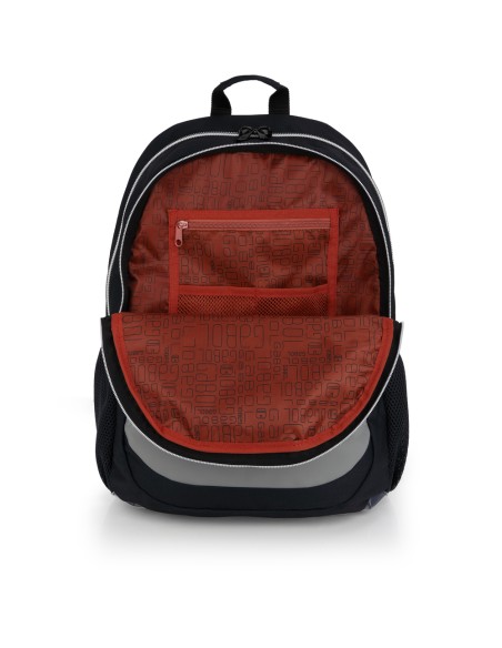 Mochila Escolar Adaptable Gabol Trick Gris Mochilas Escol...