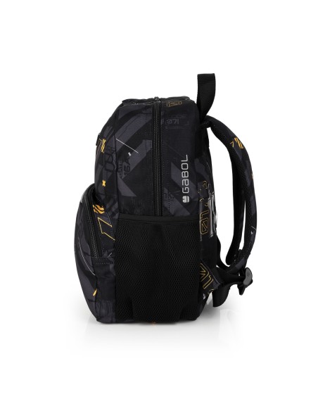 Mochila Infantil Gabol Byte Negro Mochilas Guardería | Fr...