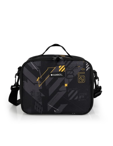 Porta Alimentos Termico Gabol Byte Negro Neceser-Merender...