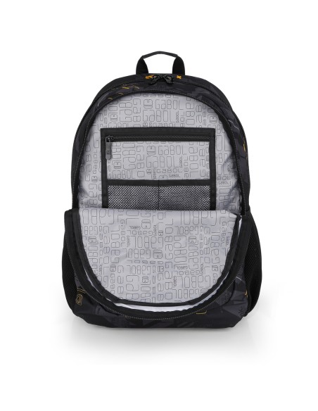 Mochila Escolar Adaptable Gabol Byte Negro