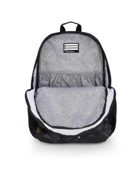Mochila Escolar Adaptable Gabol Byte Negro