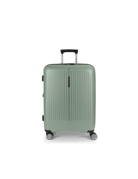 Maleta Trolley Mediano Gabol Brooklyn Verde Maletas Media...