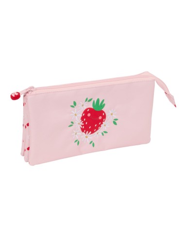 PORTATODO TRIPLE GLOWLAB "FRUTITAS" Portatodo Estuche | F...
