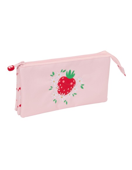 PORTATODO TRIPLE GLOWLAB "FRUTITAS" Portatodo Estuche | F...