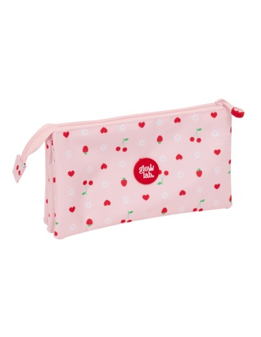 PORTATODO TRIPLE GLOWLAB "FRUTITAS" Portatodo Estuche | F...