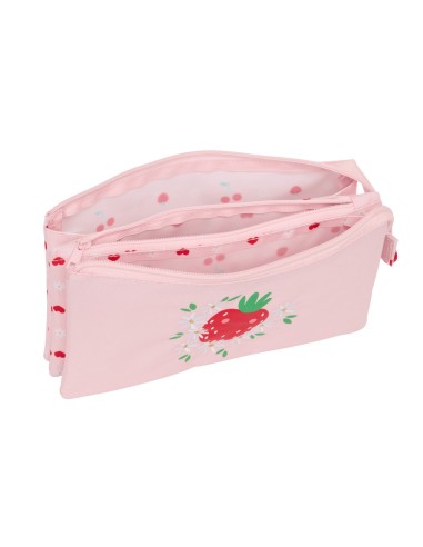 PORTATODO TRIPLE GLOWLAB "FRUTITAS" Portatodo Estuche | F...