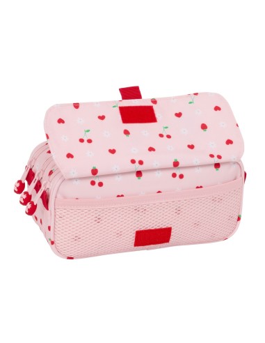 PORTATODO TRIPLE BIG GLOWLAB "FRUTITAS" Portatodo Estuche...