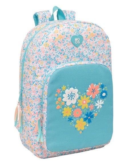 MOCHILA ADAPT.CARRO RECICLADO MOOS "FIORI" Mochilas Escol...