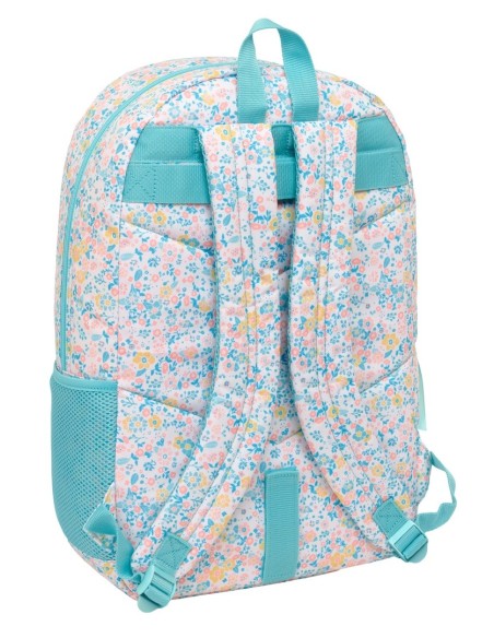 MOCHILA ADAPT.CARRO RECICLADO MOOS "FIORI" Mochilas Escol...