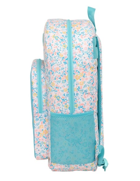 MOCHILA ADAPT.CARRO RECICLADO MOOS "FIORI" Mochilas Escol...