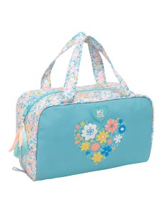 NECESER RECTANGULAR RECICLADO MOOS "FIORI" Neceser-Merend...