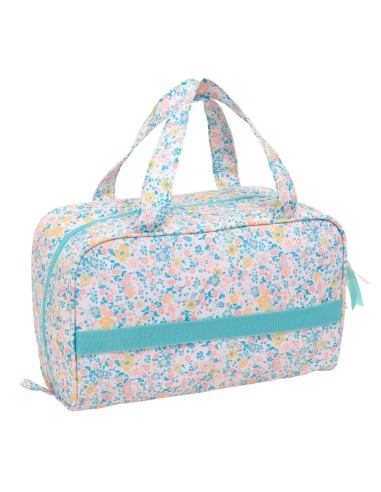 NECESER RECTANGULAR RECICLADO MOOS "FIORI" Neceser-Merend...